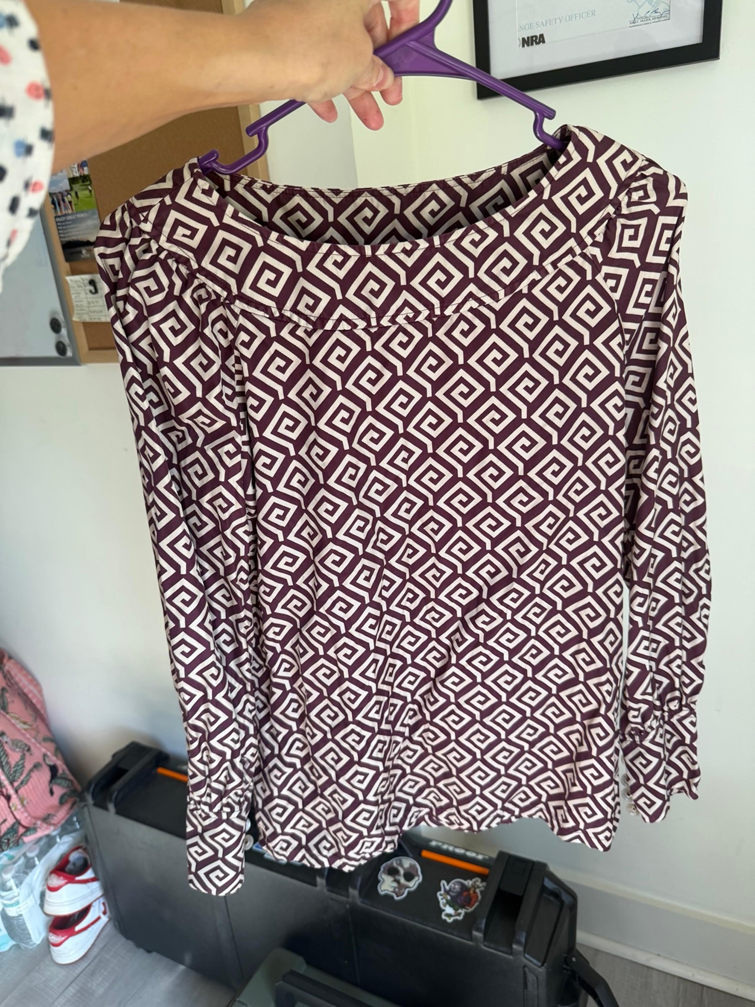 Tory Burch women’s Blouse shirt silk 4