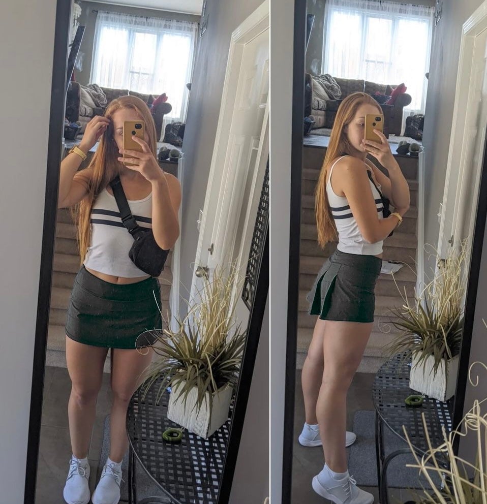 Lululemon Pace Rival High-Rise Tennis Skirt.