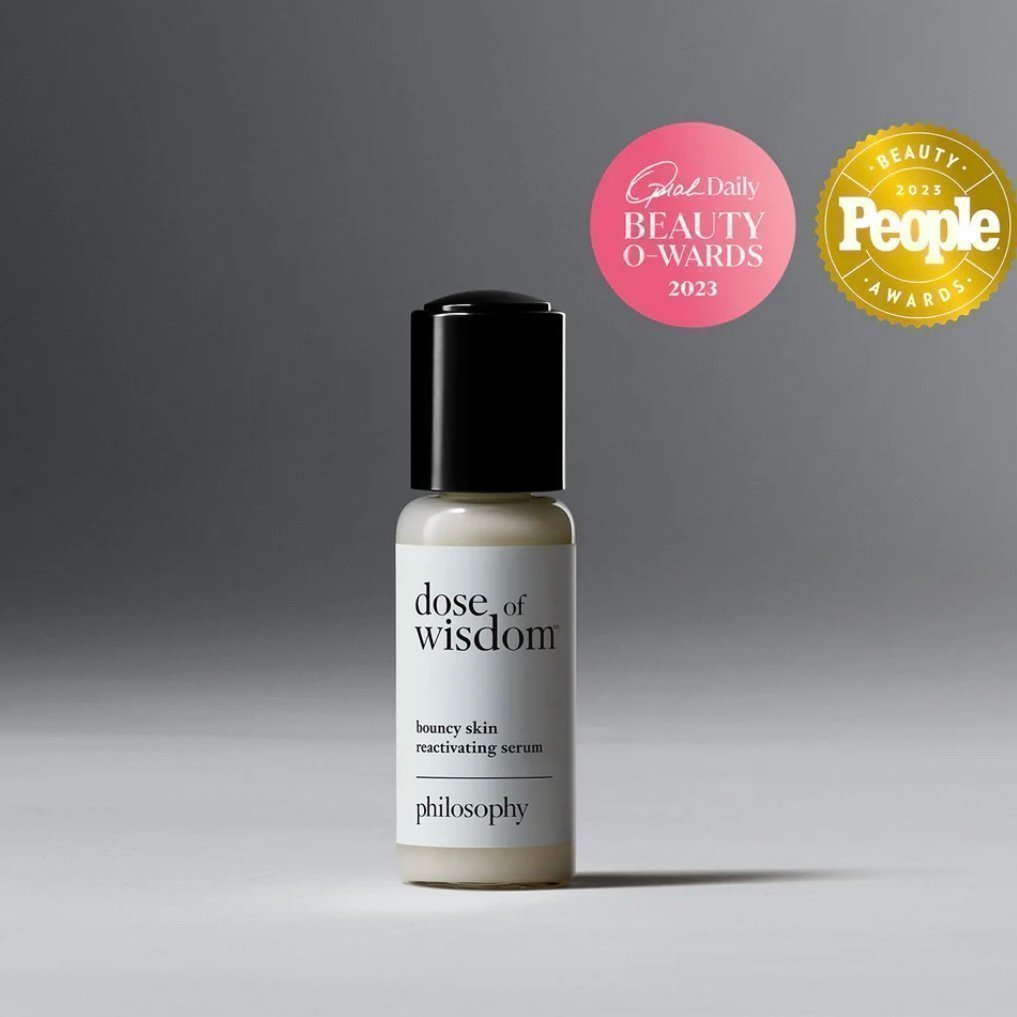 Brand New- Philosophy Dose of Wisdom bouncy skin reactivating serum