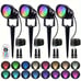 4Pack Low Voltage Landscape Lights, 12W LED Color Changing Landscape Lights, hh