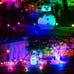 4Pack Low Voltage Landscape Lights, 12W LED Color Changing Landscape Lights, hh