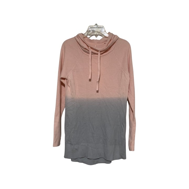 Women’s Calia by Carrie Underwood Hooded Long Sleeve Waffle Thermal Ombre Top