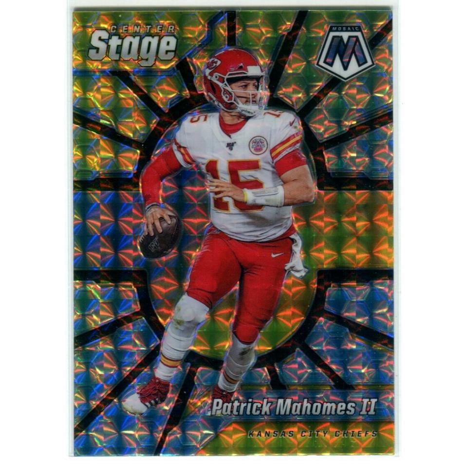 2020 Mosaic Center Stage Patrick Mahomes II Mosaic Prizm #CS1 Chiefs