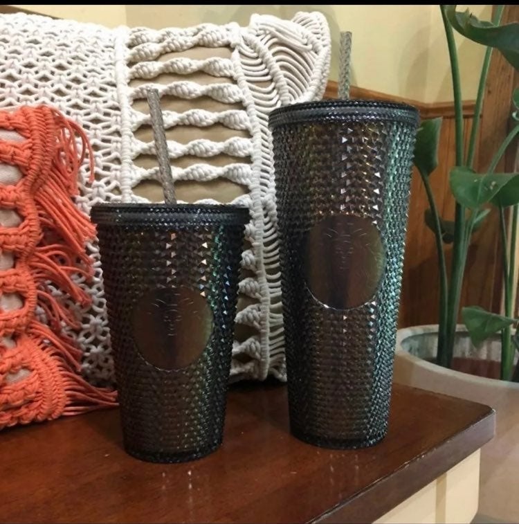 Starbucks LE Black Bling Studded Set