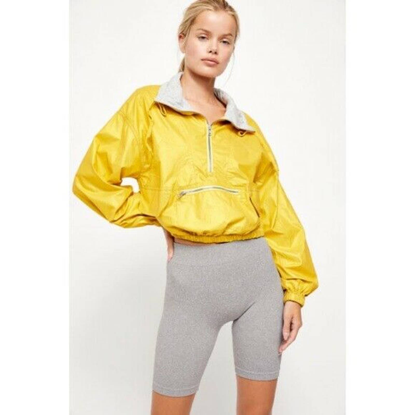 Free People Track Athletic Jacket