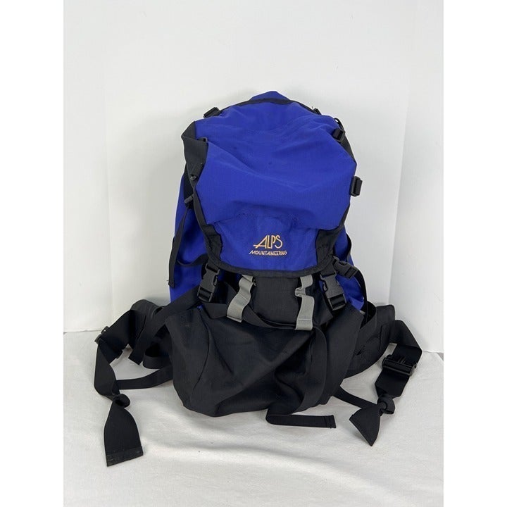 Alps Mountaineering Blue Hiking Backpack Internal Frame