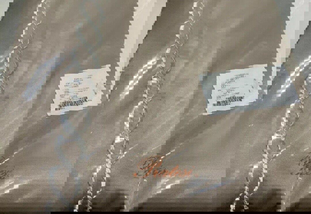 2330 Pratesi Italy LUXURY 1pc F/Q Duvet Chain Embroidery Poly/Cotton Lame Bron