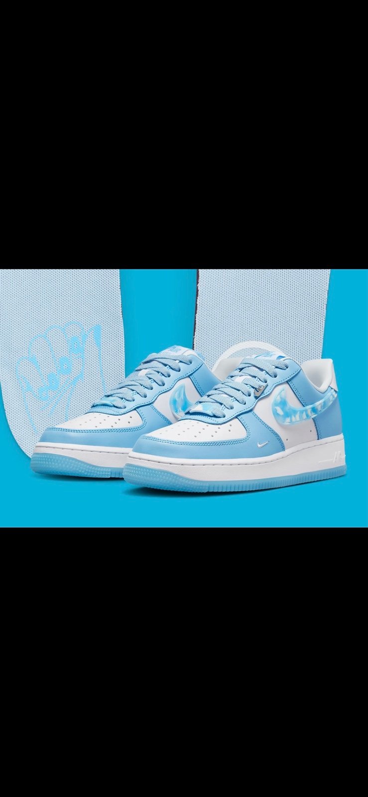 Rare Nike Air Force 1s “Nail Art”