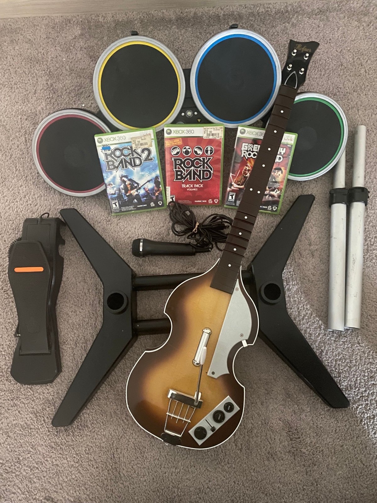 Rock Band 2 Bundle for Xbox 360