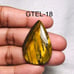 Green Tiger Eye Gemstone Cab-GTEL-18