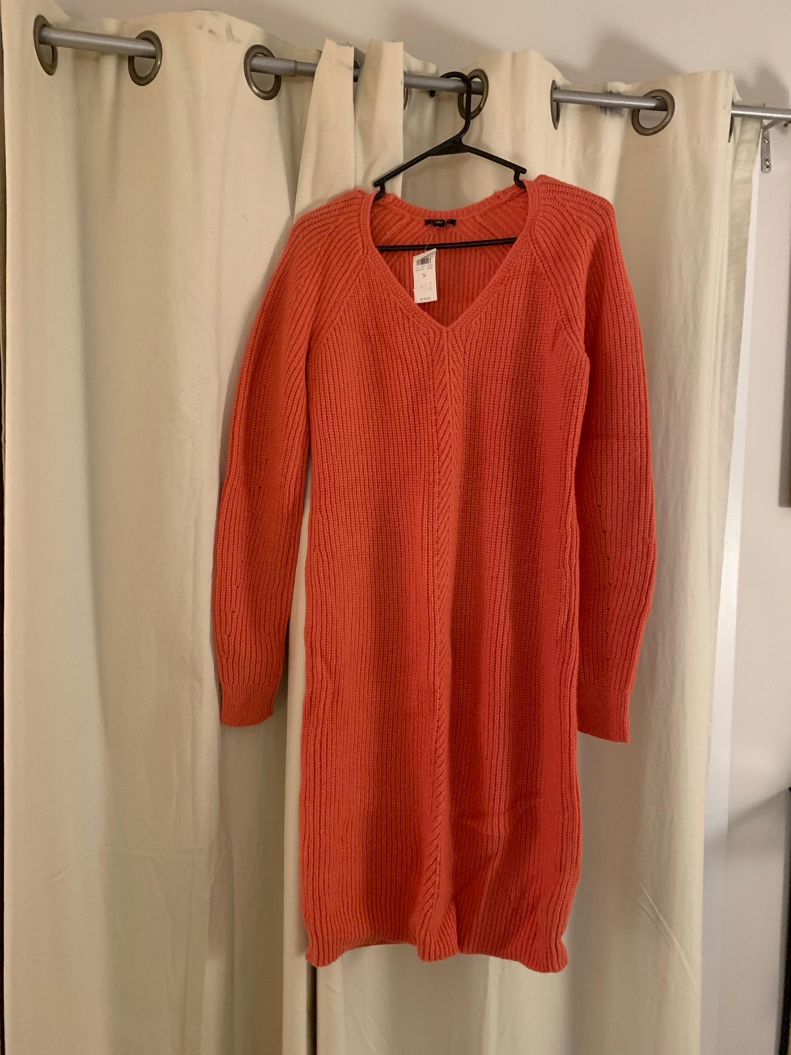 New Anne Taylor Knee Length Sweater Dresses with Tags