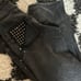 Semantic Design Black Studded Jeans Large