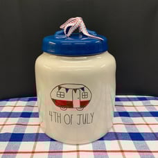 Rae Dunn 4TH OF JULY Chubby Canister