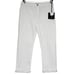 'S MaxMara White Jeans Tracy high-rise Straight Pants Size 16 NWT