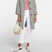'S MaxMara White Jeans Tracy high-rise Straight Pants Size 16 NWT