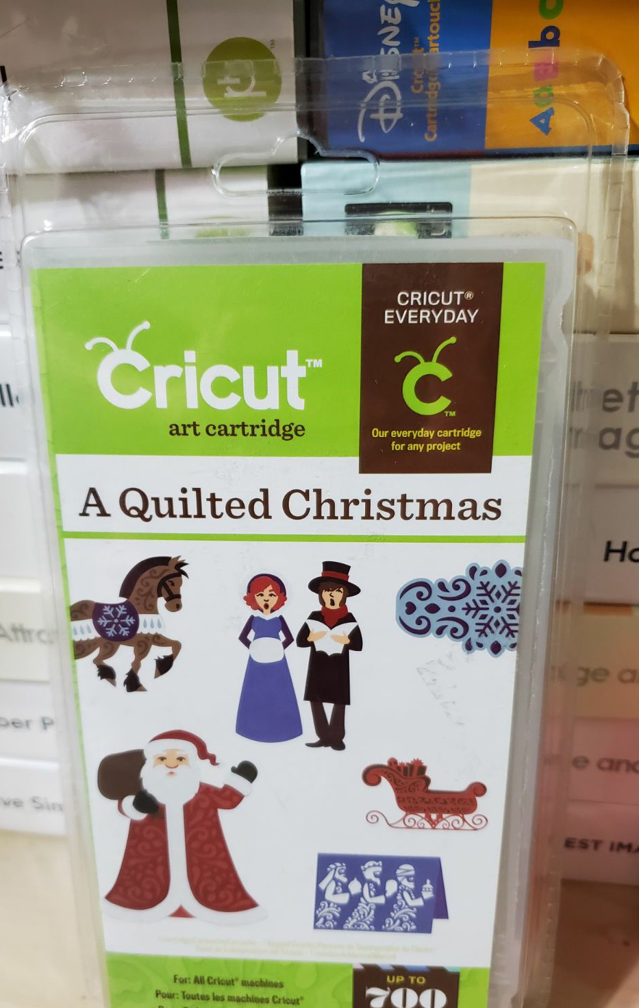 Cricut cartridge A Quilted Christmas NEW