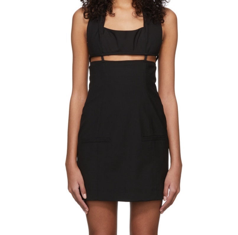 JACQUEMUS la robe limao black dress