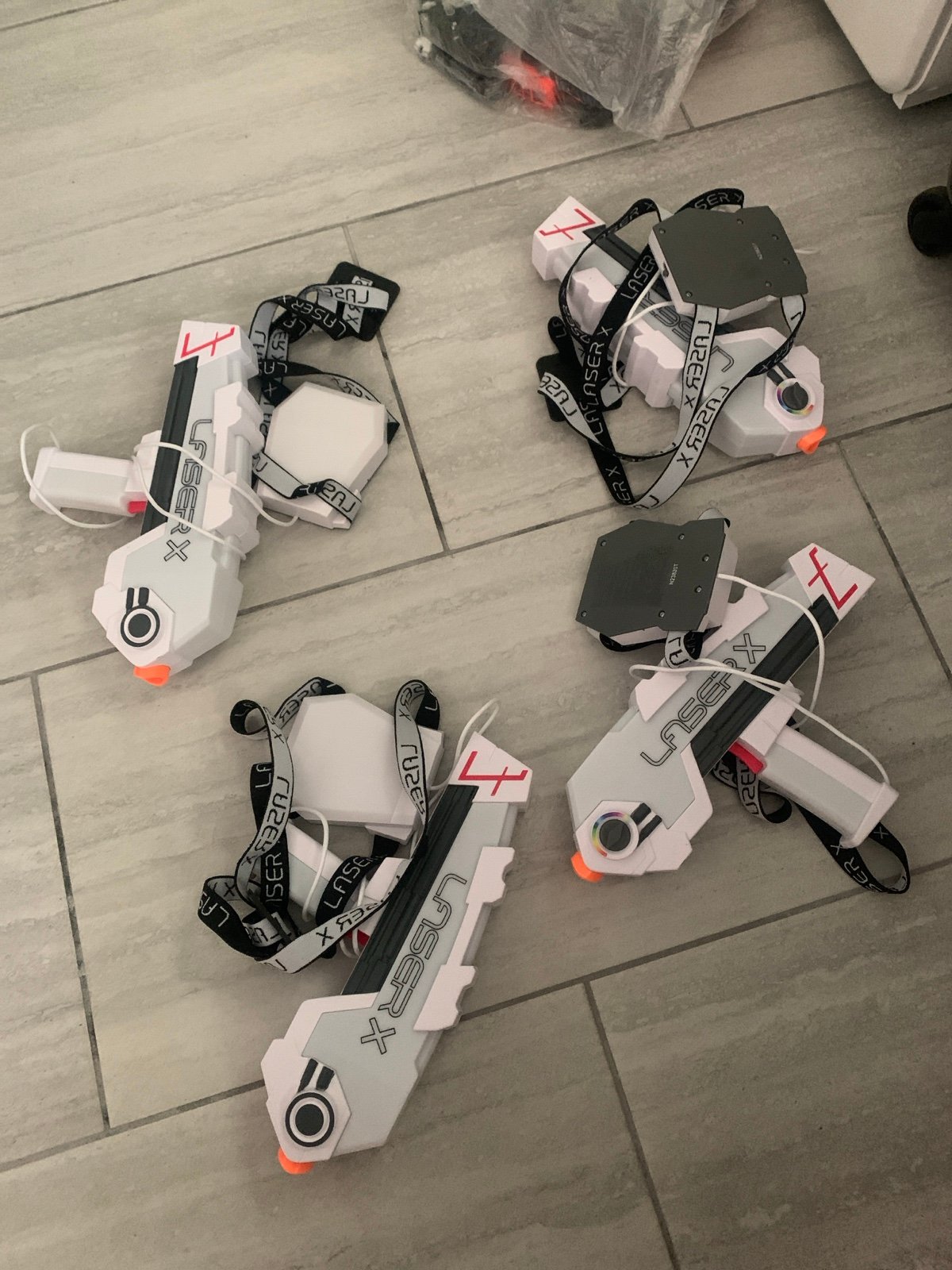 Laser gun 4pcs
