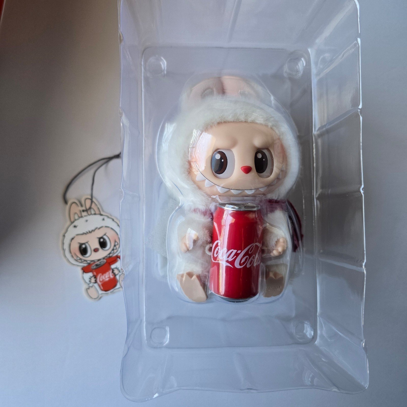 Labubu Coca Cola pendant [Happy Factor] Action Figures