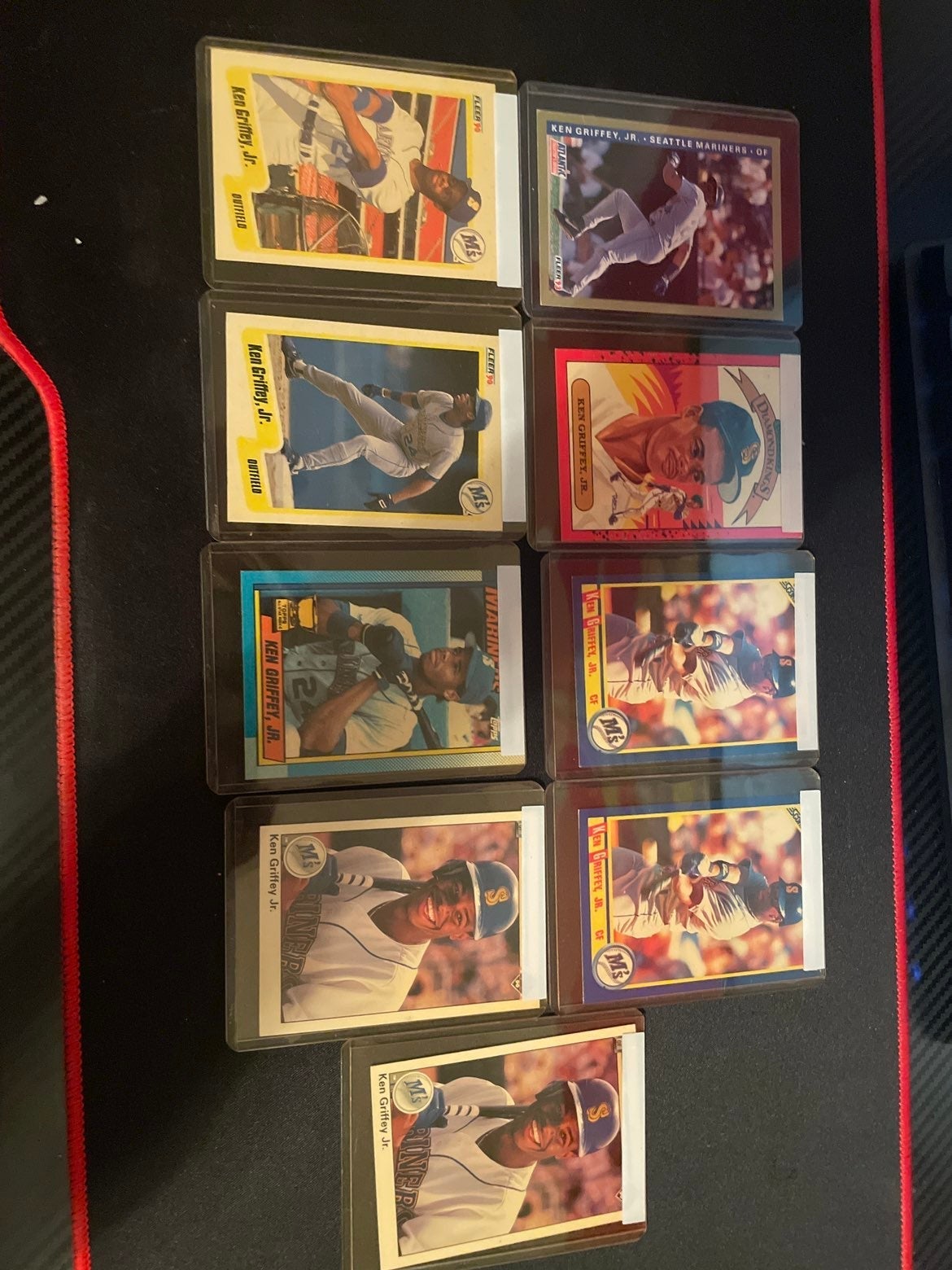 Ken Griffey jr Near Mint Card lot