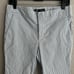 Zara blue striped single button blazer and matching striped trouser pants set