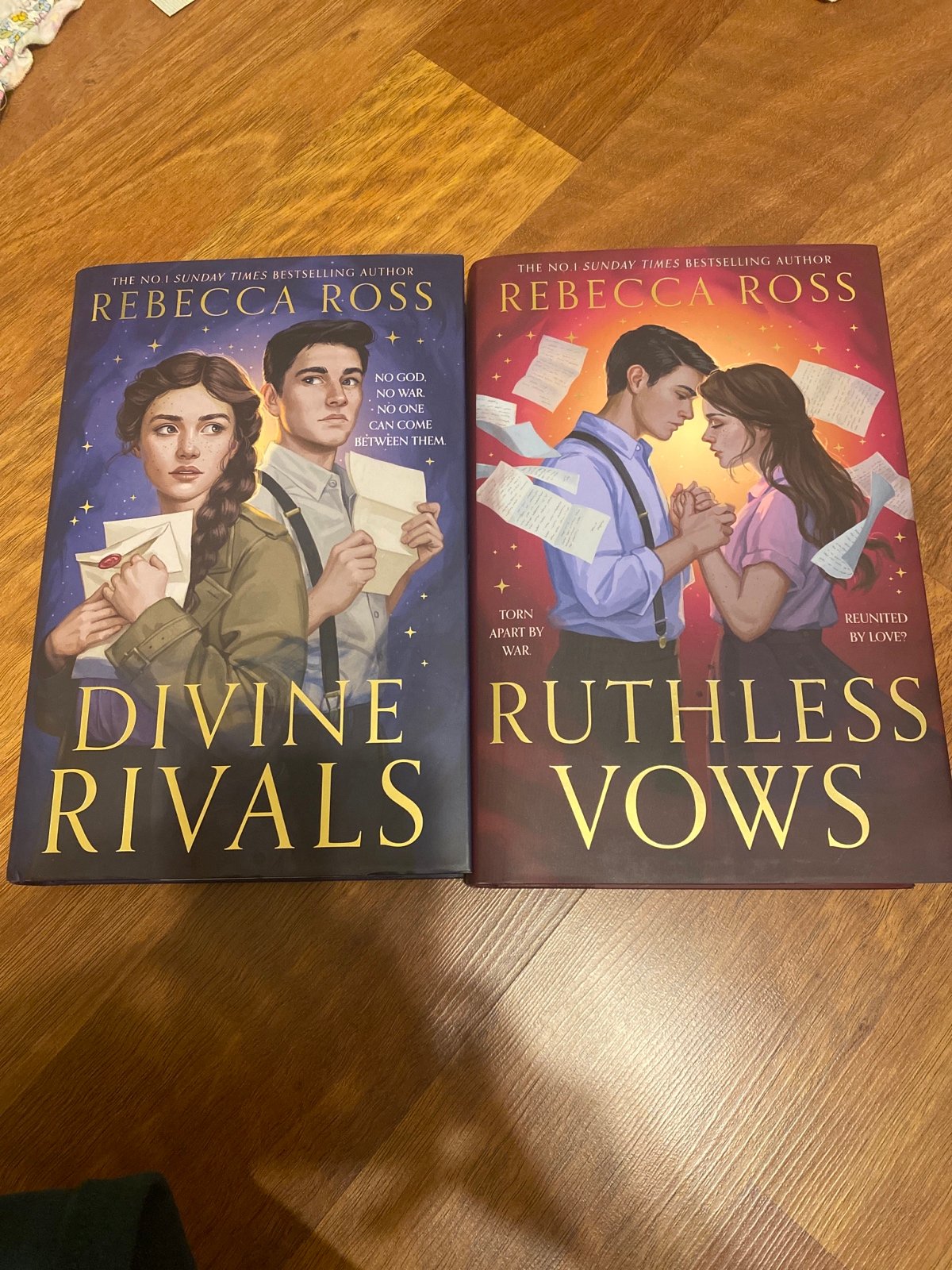 Divine Rivals and Ruthless Vows UK Hardcover Edition