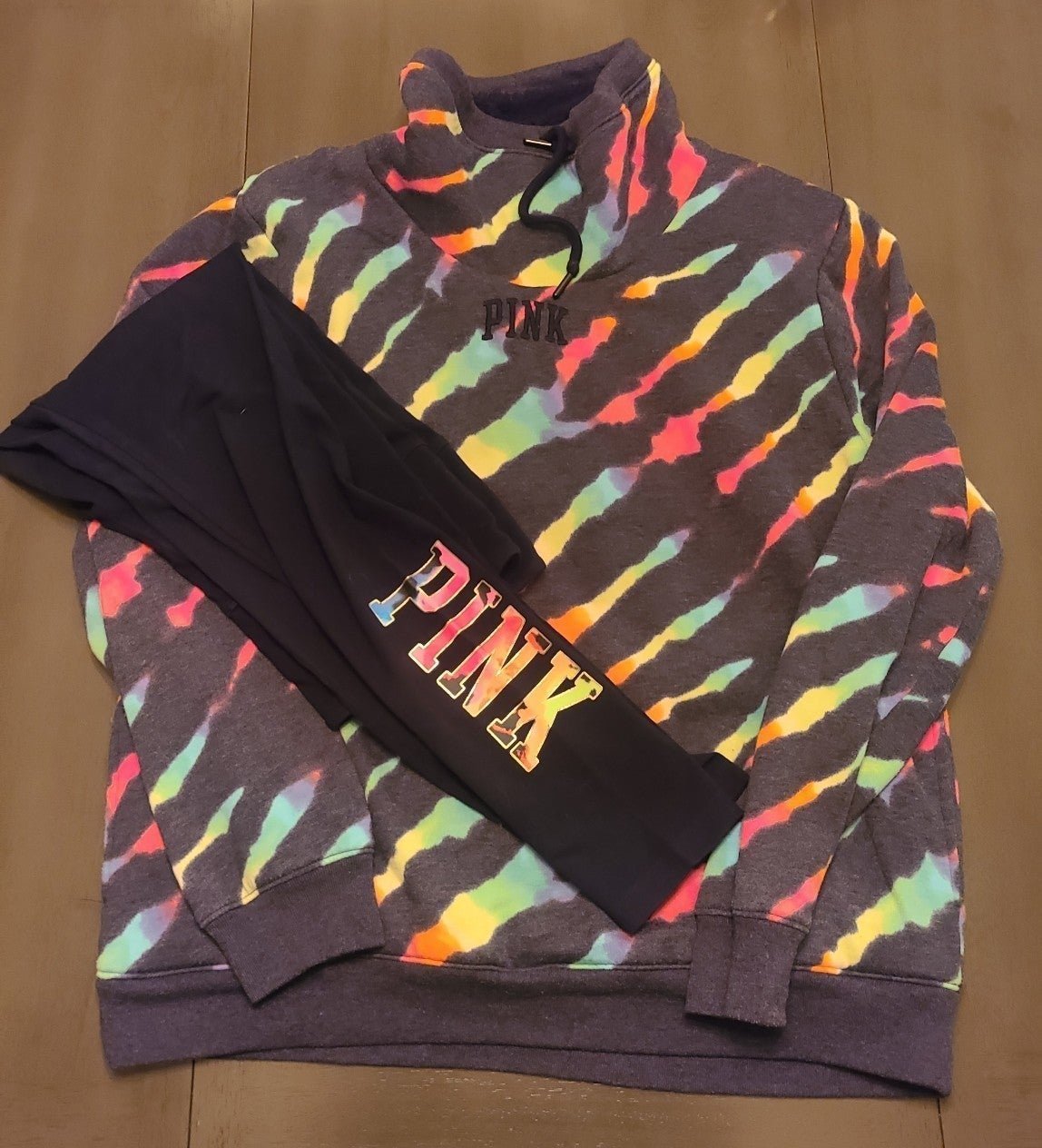 VS PINK Rainbow Zebra Set
