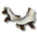 Riedell Roller Skates Vintage Chicago White Leather WOMENS SIZE 6.5 Model 220