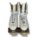 Riedell Roller Skates Vintage Chicago White Leather WOMENS SIZE 6.5 Model 220