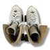 Riedell Roller Skates Vintage Chicago White Leather WOMENS SIZE 6.5 Model 220