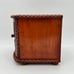 Wooden Jewelry Box with Drawers Hand Carved 8 x7.5 x7.5