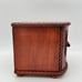 Wooden Jewelry Box with Drawers Hand Carved 8 x7.5 x7.5