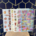 Stickii Mysterii Sticker Sheets Pack Assorted Themed Stickers and Stationery Bun