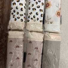 6 Ruffle Swaddles