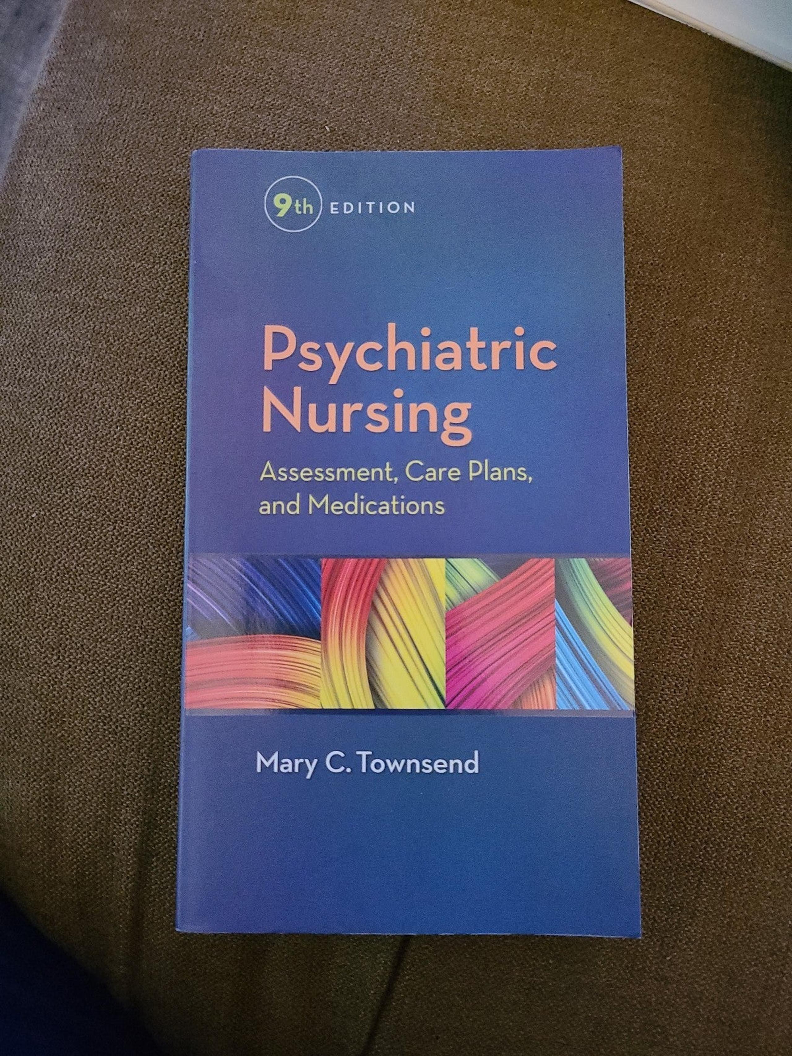Psychiatric Nursing  book