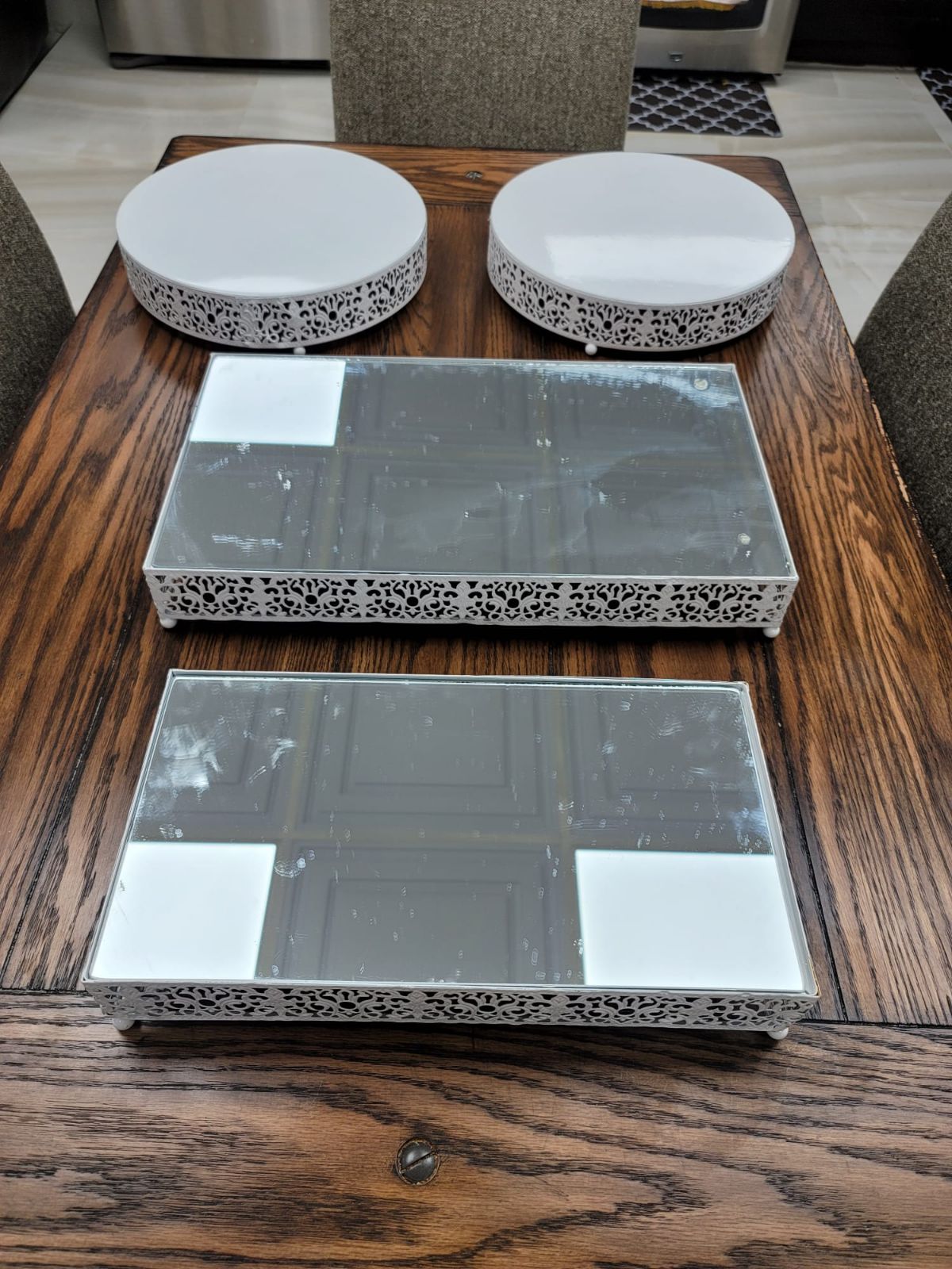Dessert stands