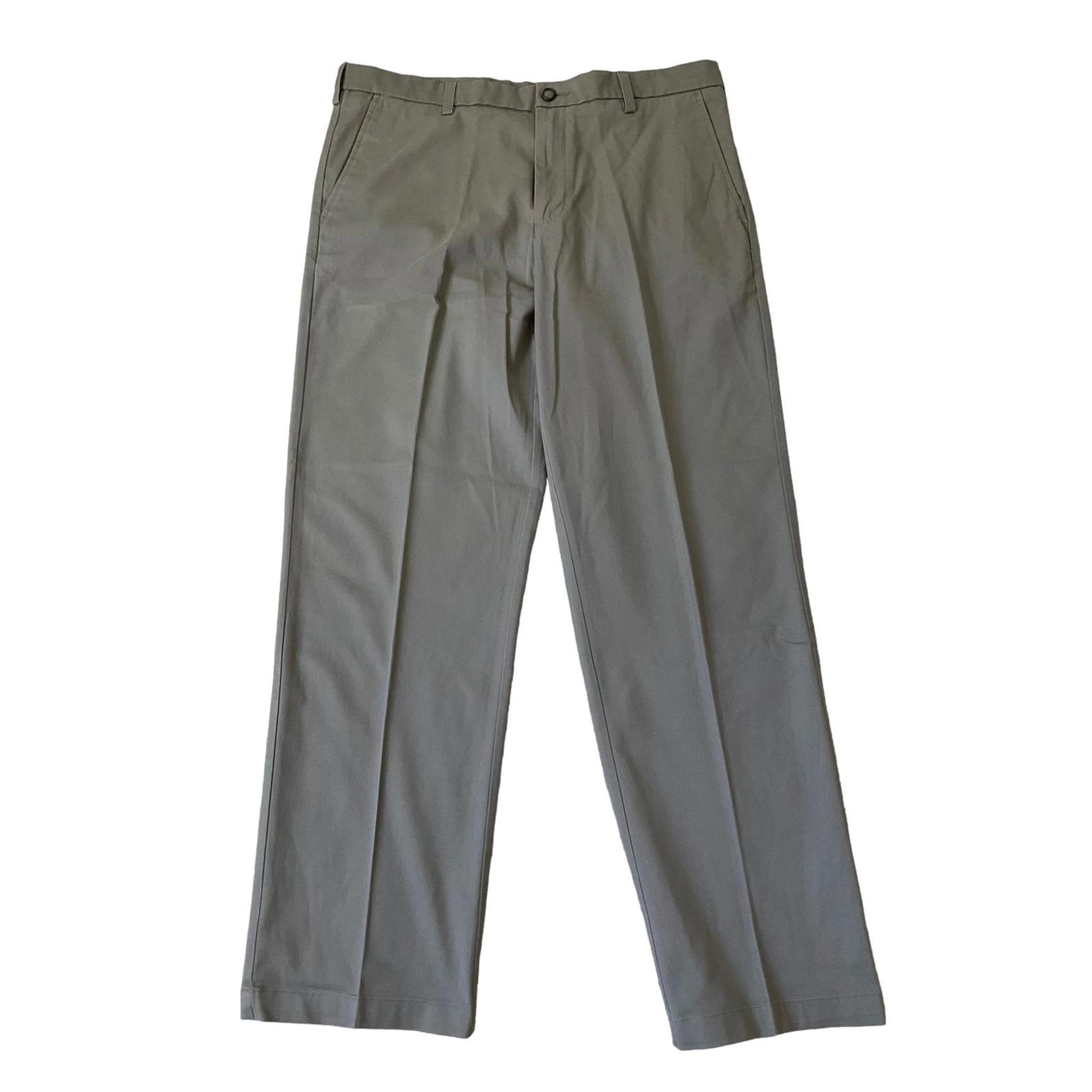 Croft & Barrow Gray Flats Classic Fit Men's Chino Pants Size 38x43 | 45-43