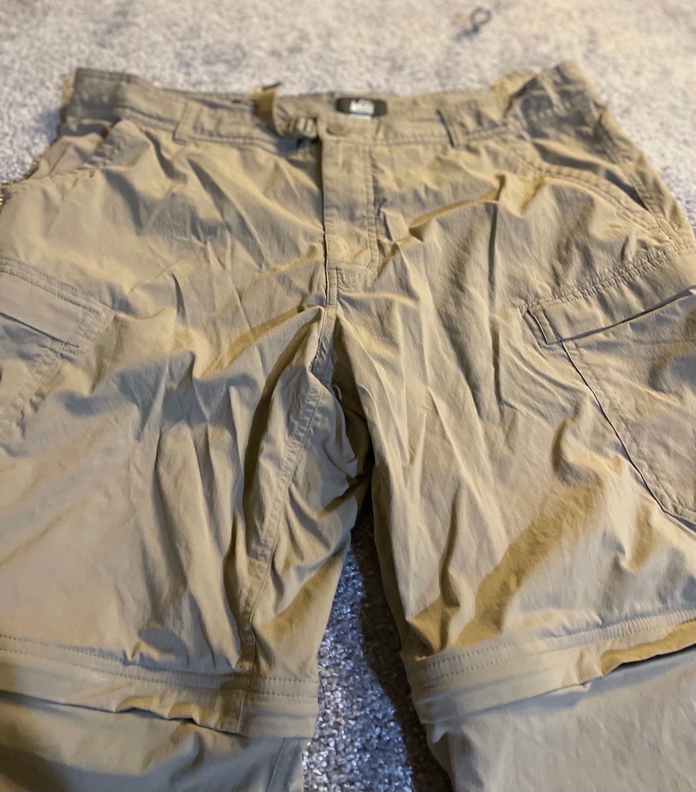 REI Convertible Belted Hiking Pants