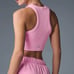 ALO Seamless Delight High Neck Bra Sweet Pink Limited Edition Size XS SOLD OUT!