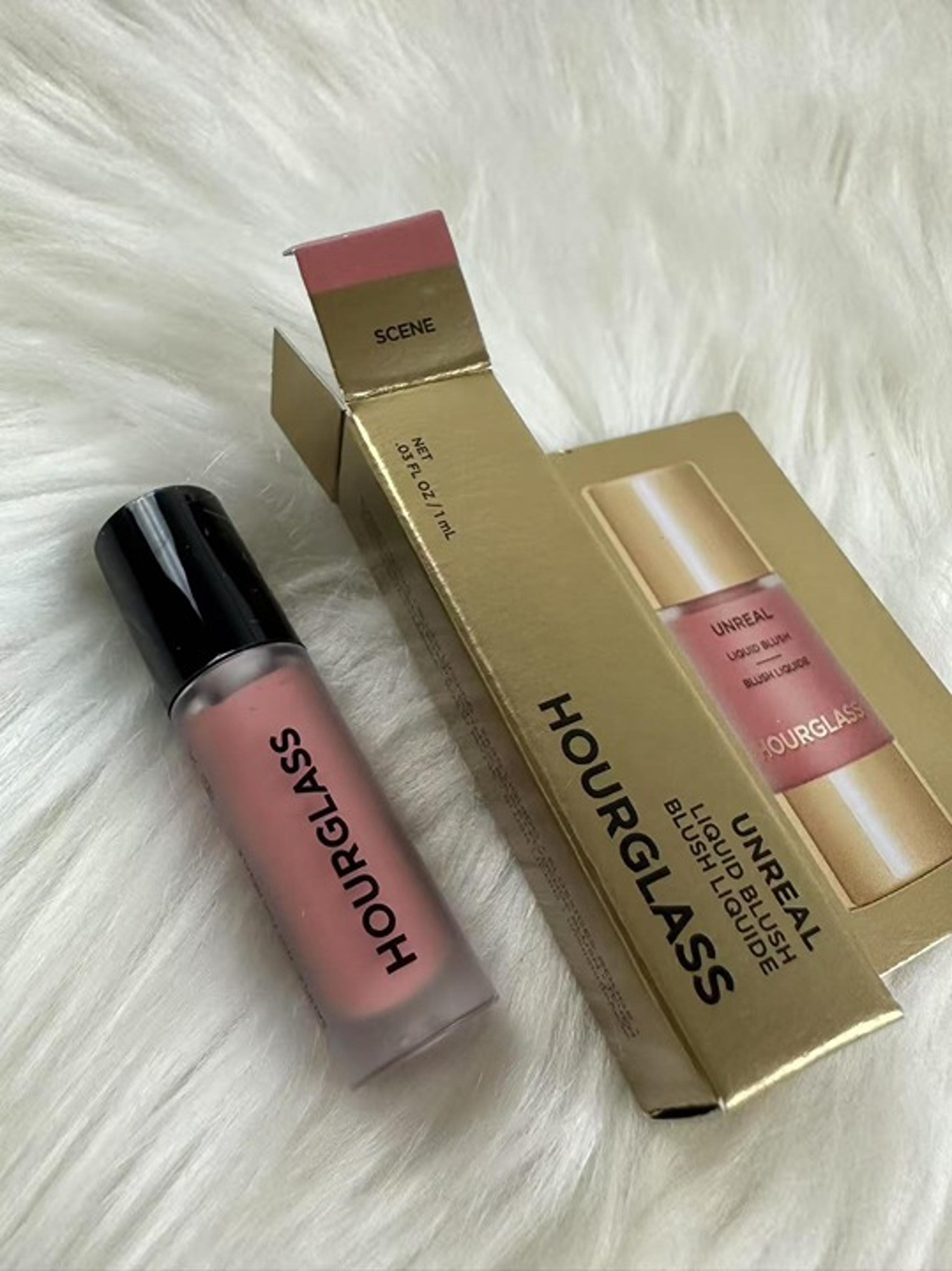 Hourglass Unreal Liquid Blush #Scene mini 1ml NIB KK75
