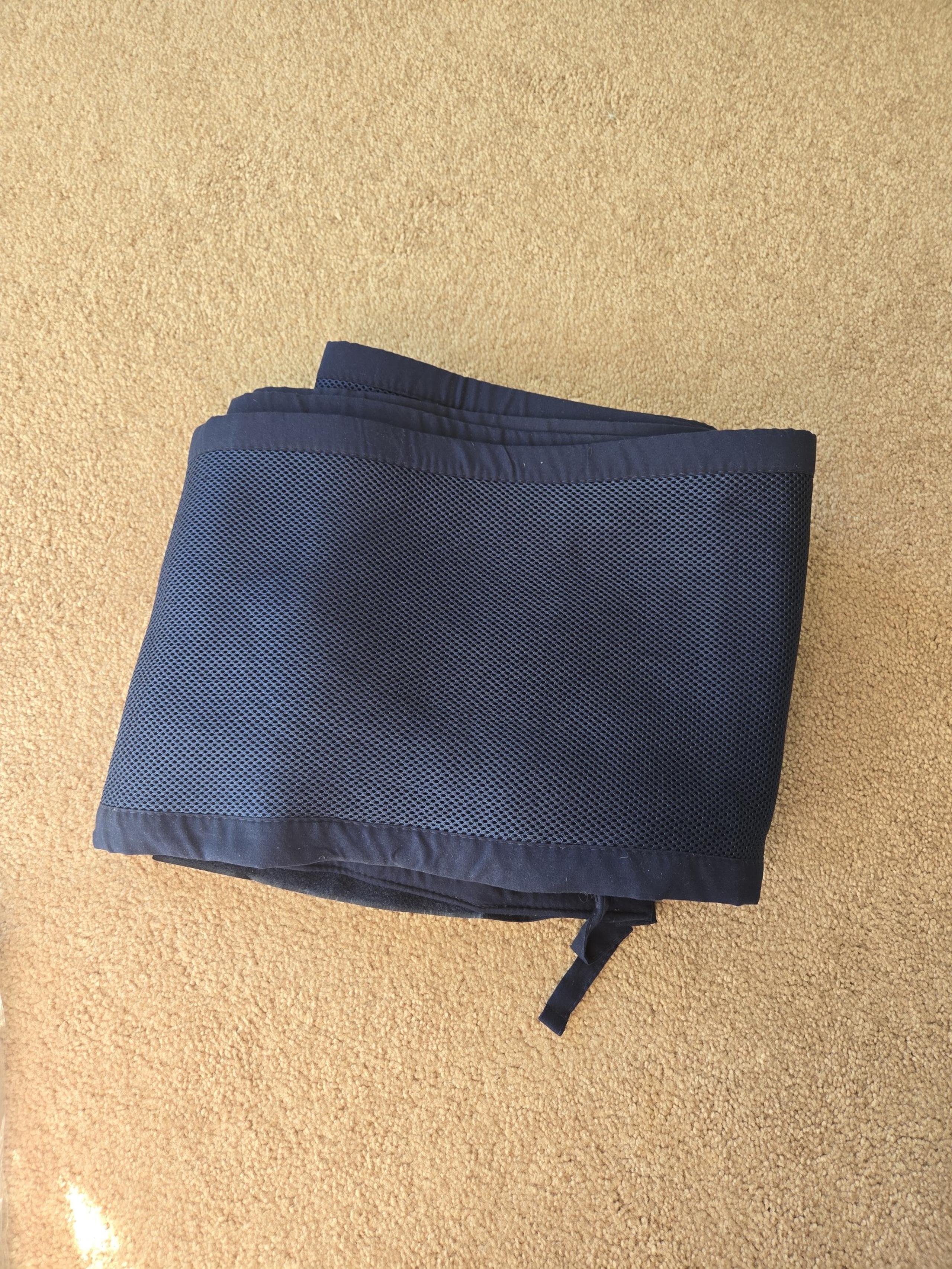 Breathable crib liner