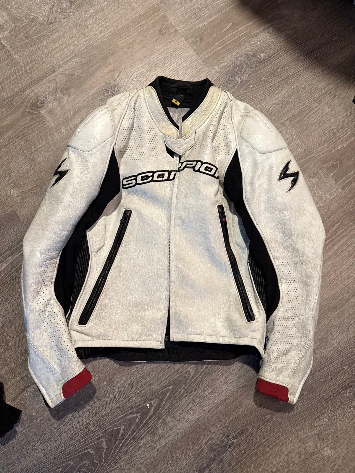 Scorpion motorcycle leather jacket