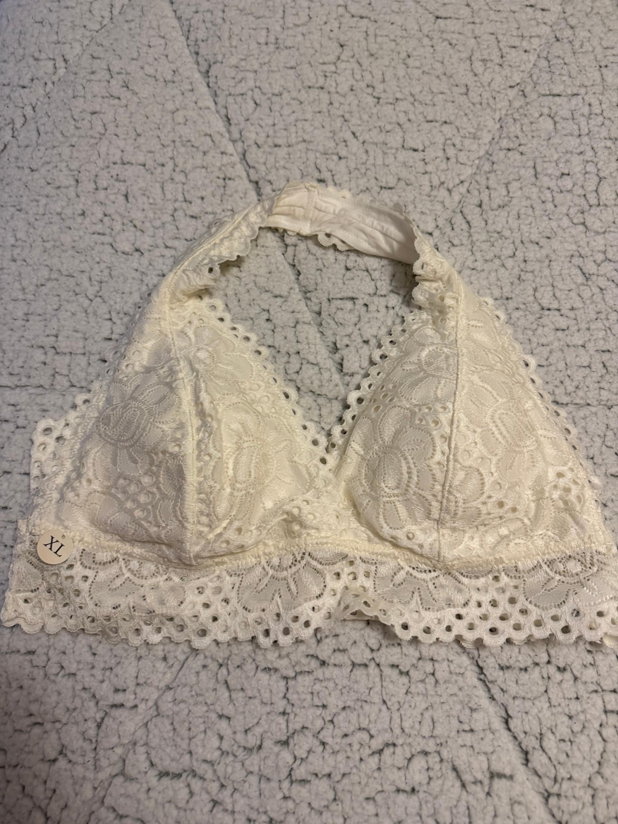 Aero white bralette