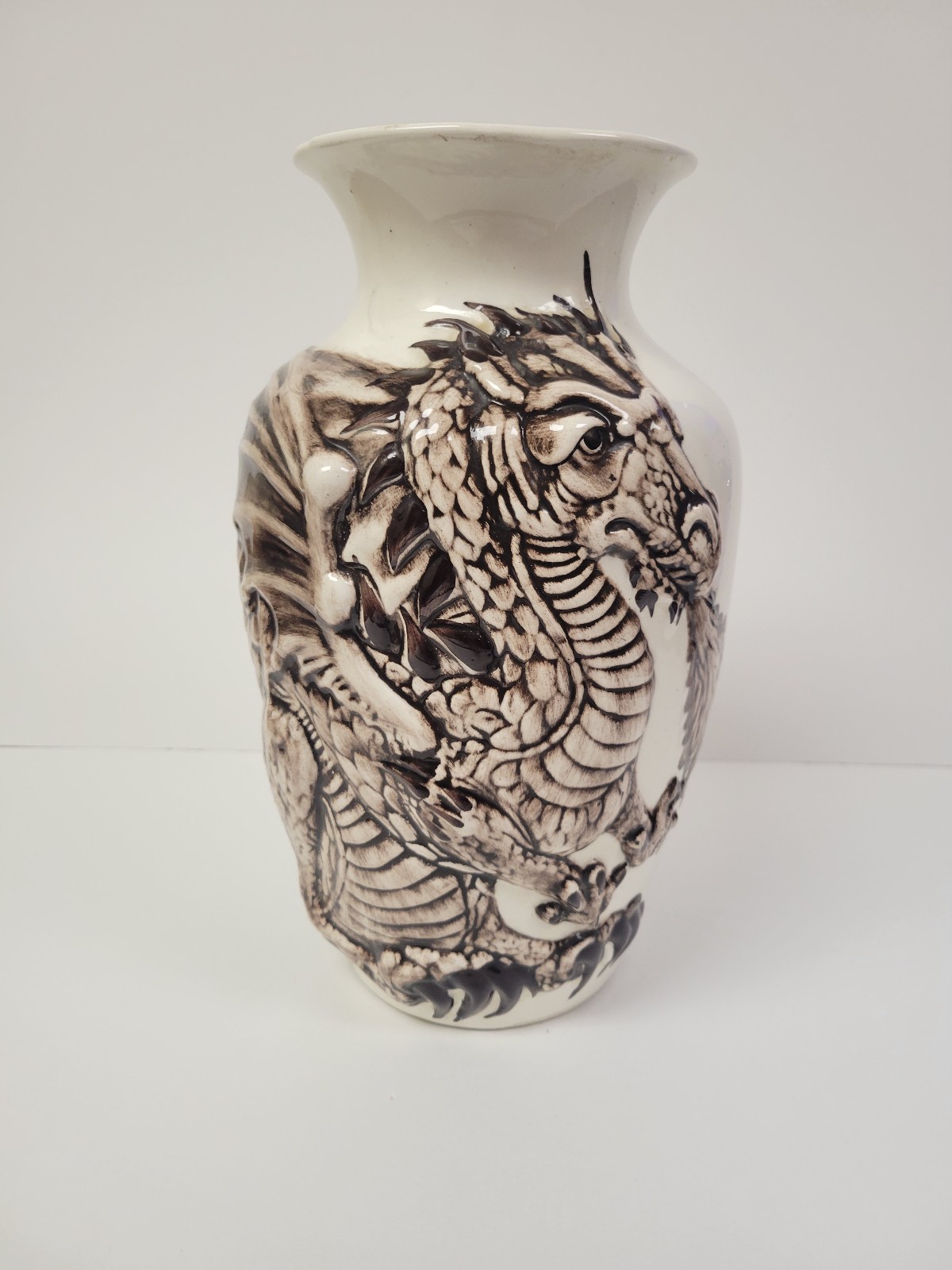 Vintage Dragon Vase