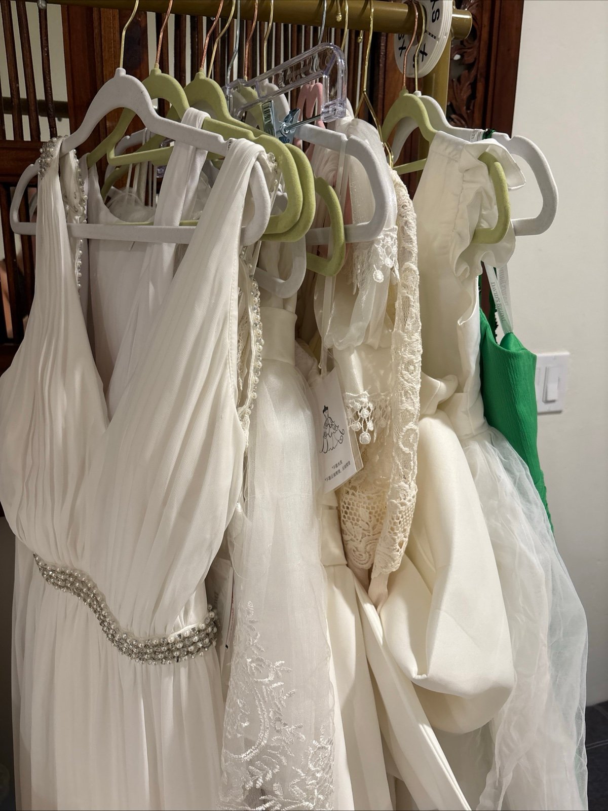 Lot of 13 Wedding dresses flower girl dress lot