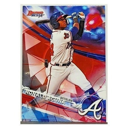 RONALD ACUNA ROOKIE 2017 BOWMAN'S BEST!