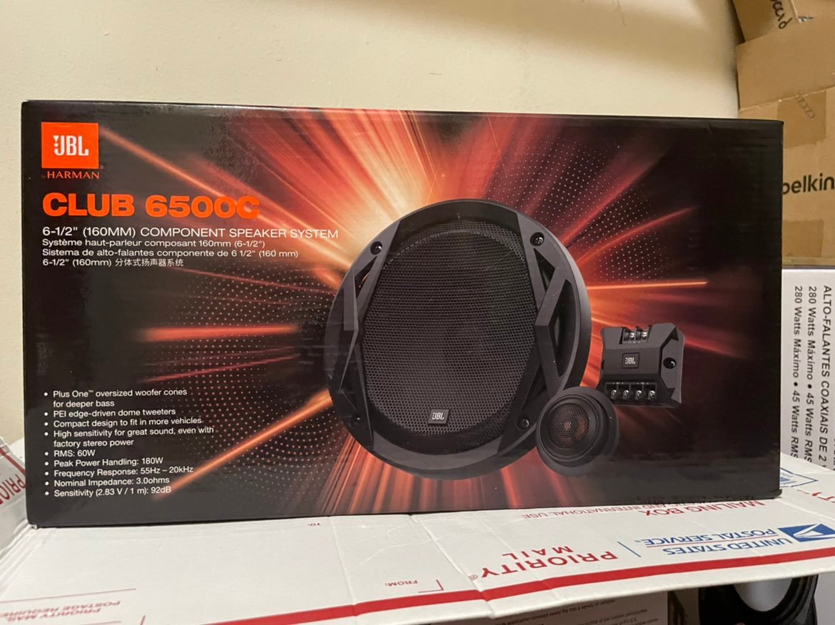 JBL CLUB 6500C 2-Way 6-1/2” Component Sp