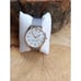 Nine West Women's Strap Watch Grey/Rose Gold