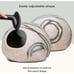 MEOWFIA Premium Felt Cat Bed Cave Handmade 100% Merino Wool Large Light Grey Bal