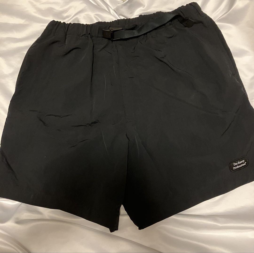 ENNOY NYLON EASY SHORTS サイズ L BLACK ENNOY NYLON EASY SHORTS (Black) size L